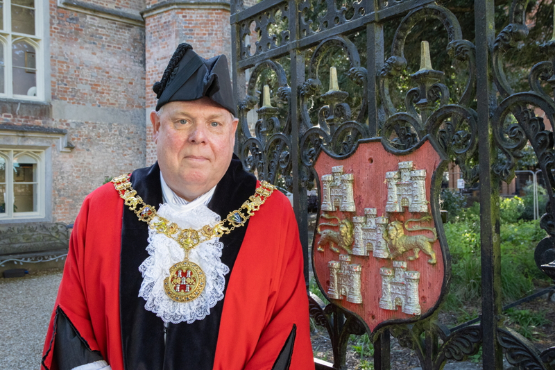 Cllr Jamie Scott, Mayor of Winchester